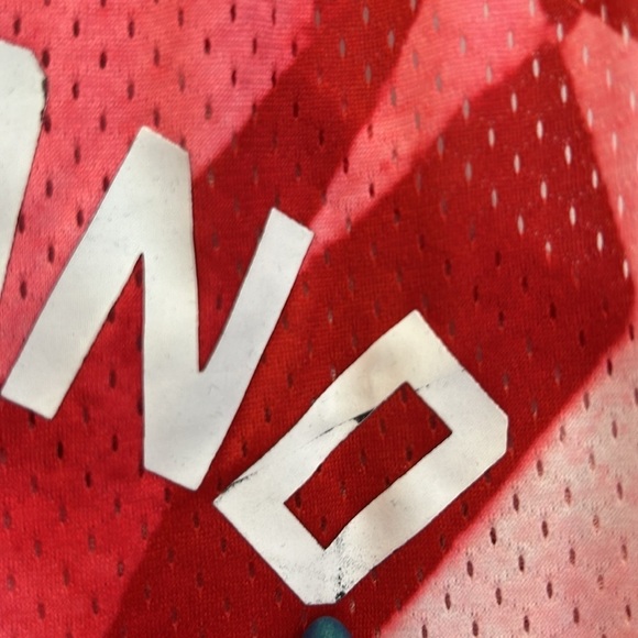 Diamond Supply Co. Red white mesh tank Top so men’s size medium new w tag - Picture 3 of 6